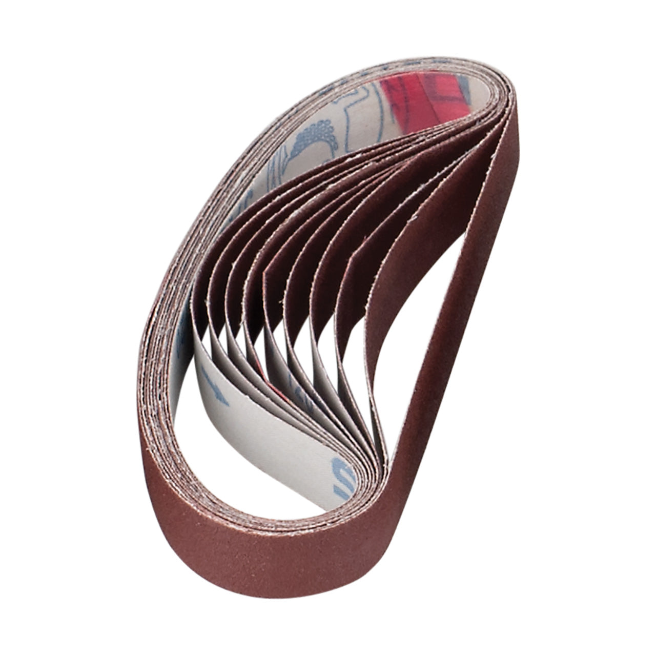 3/4" Red 120 Grit Refills for Belt Stick (Pkg. of 10)