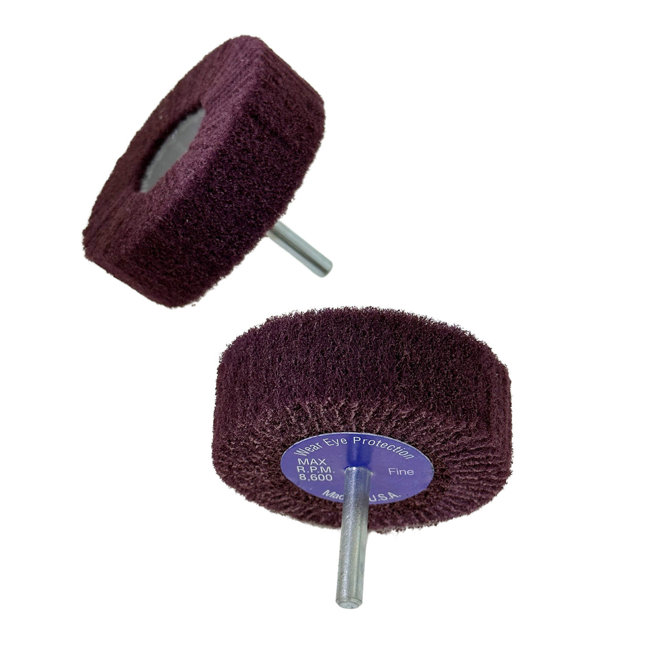 Fiber Flap Wheels - 1/4" Shank