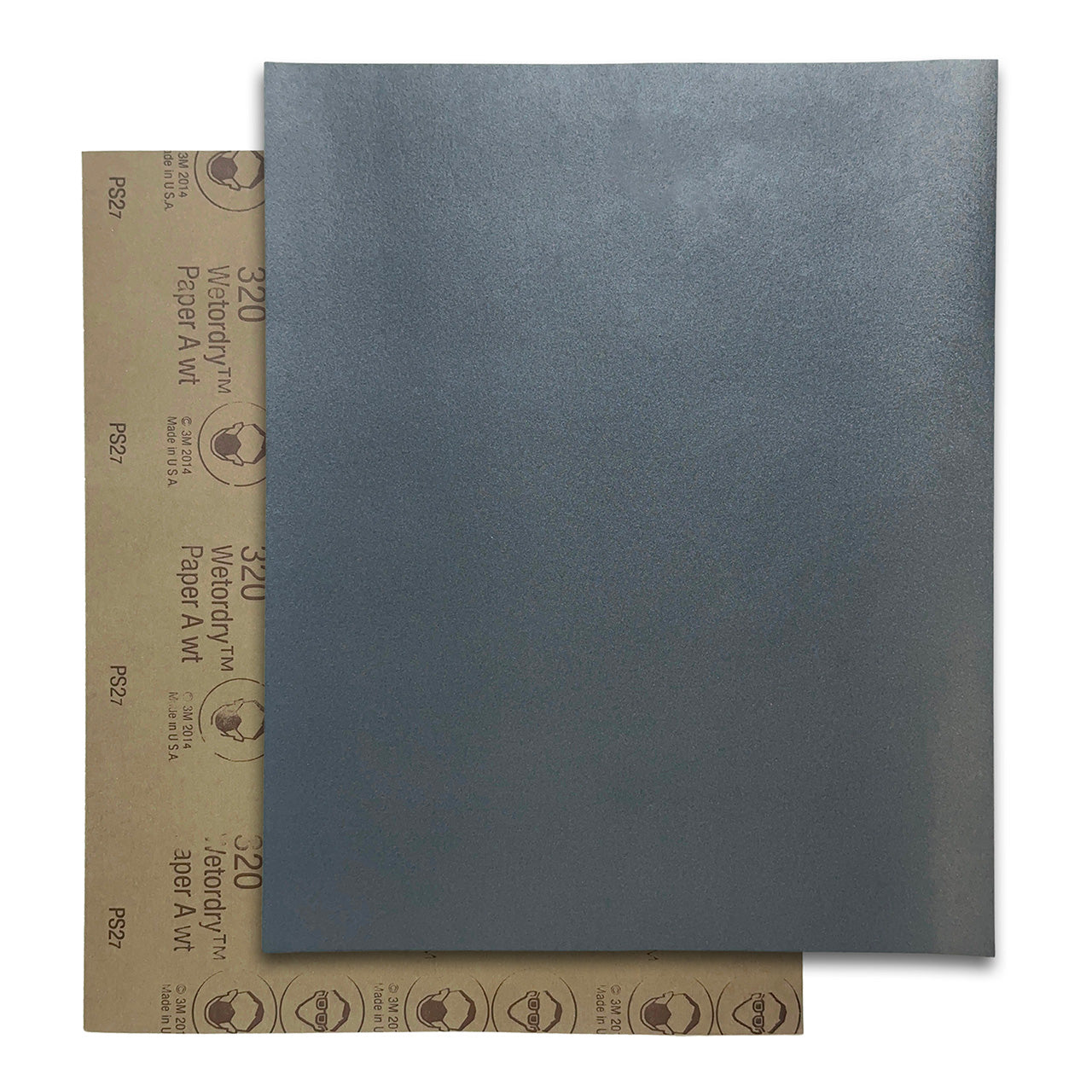 3M™ Wetordry™ Silicon Carbide Sandpaper - 320 Grit (Pkg. of 5)