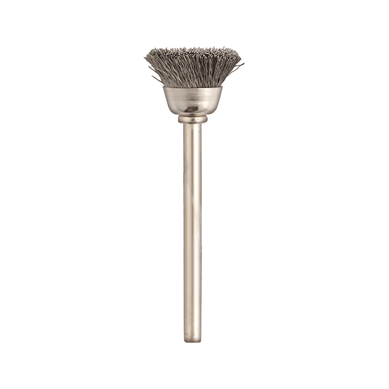 SUPRA® "MM" #782 Steel Cup Brushes - 3mm Shank (Pkg. of 12)