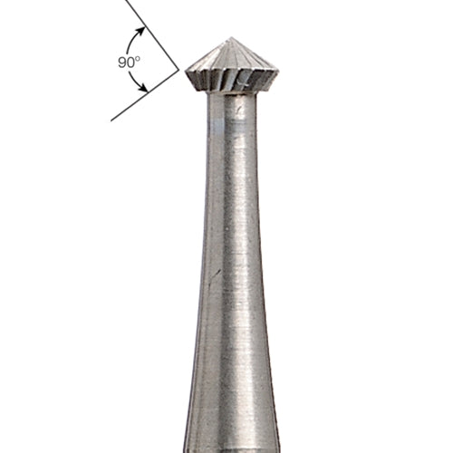 Maillefer Swiss Burs - 90° Hart - 1.60mm (Pkg. of 6)