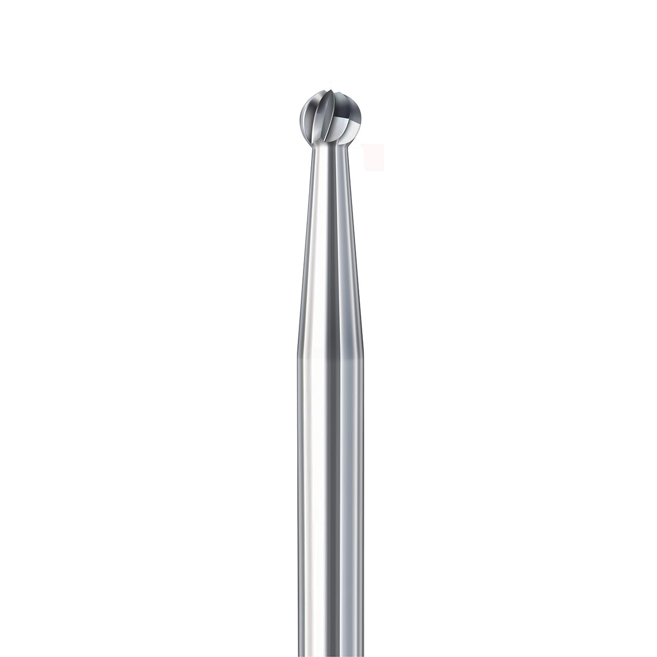 Busch® Super Carbide Burs, 3/32" Shank - Round Fig. 1, 0.40mm