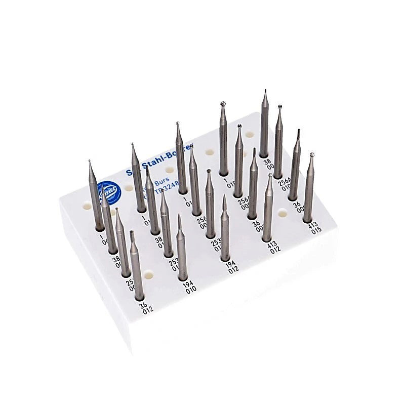 Komet Jeweler's Bur Assortment Set of 20