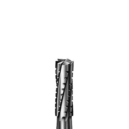 Komet Burs - Carbide Cylinder Cross Cut, Fig. H31 - 1.60mm (Pkg. of 5)