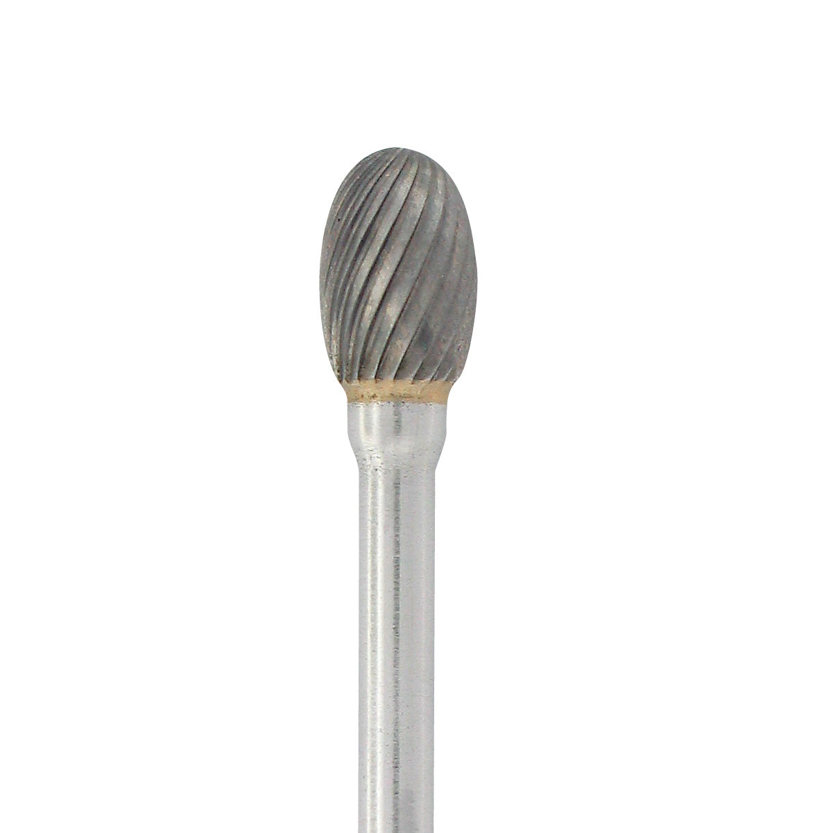 Carbide Head Burs - 1/8" Shank, 1/4" x 3/8" Double Cut, Oval