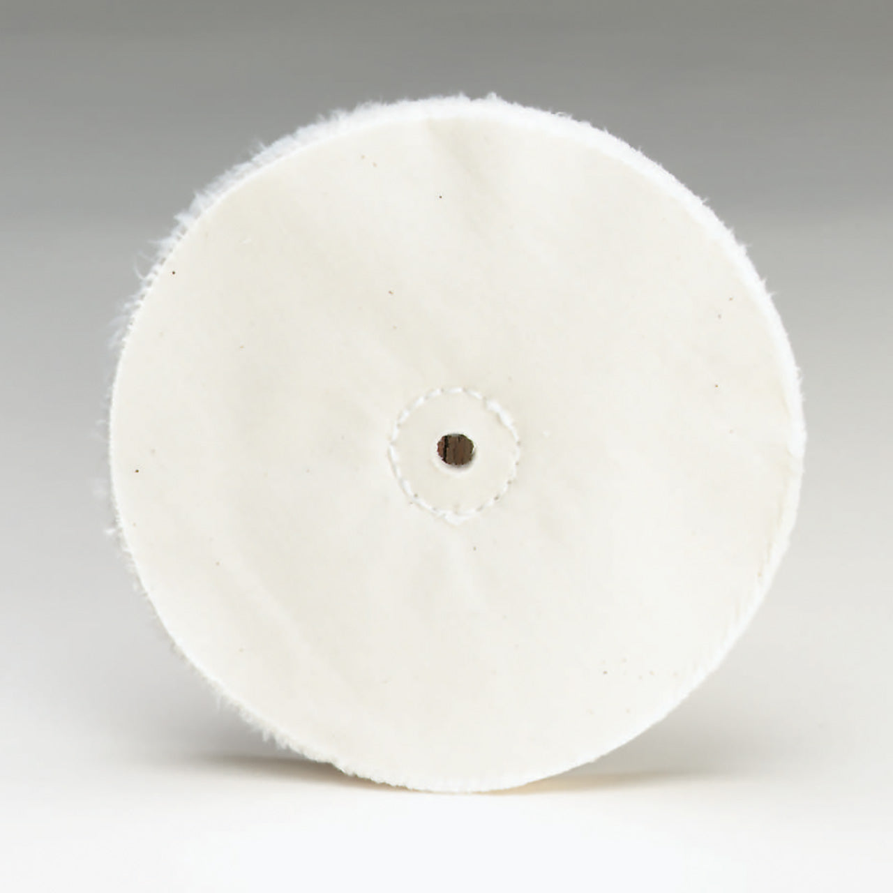 Loose White Muslin Buff - 3/8" Arbor Hole, 5" x 20 Ply