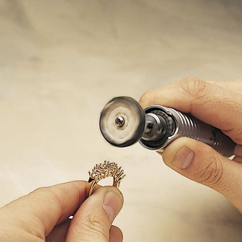 White Mandrel Buffs - 1-1/4" (Pkg. of 3)