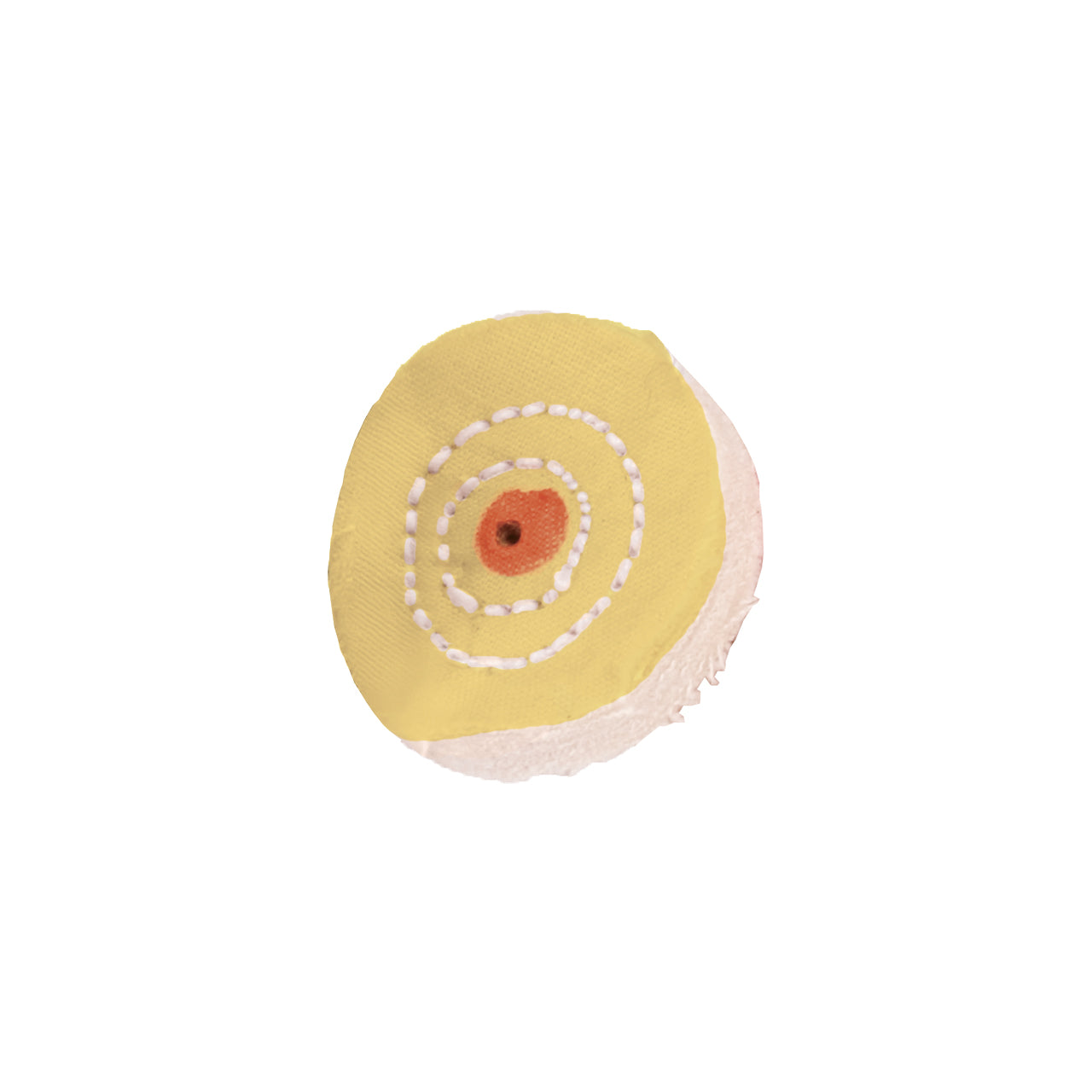 Yellow Mandrel Buffs - 1" (Pkg. of 3)