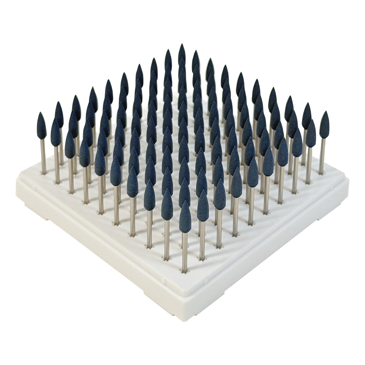 EVE® Poly Polishers EVEFLEX 5.5x18mm Flame Blue Extra Coarse Grit (Pkg. of 100)
