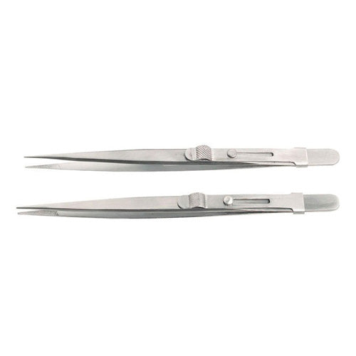 Economical Locking Diamond Tweezers - Medium Points