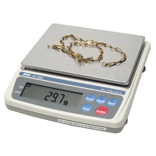 A&D Scale EK-1200i (Capacity: 1200g)