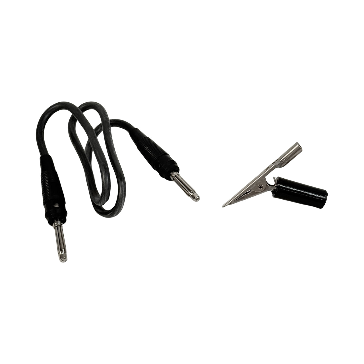 Black Clip and Cable for Ikohe 3-Beaker Plating System
