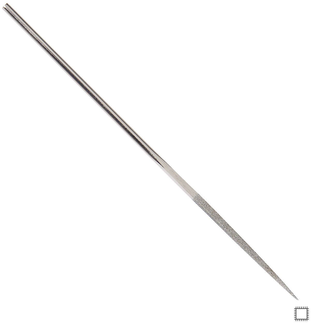 120 Grit Square Diamond Needle File