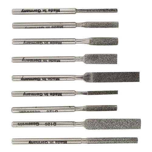 Spectra Diamond Poli Files - Set of 9