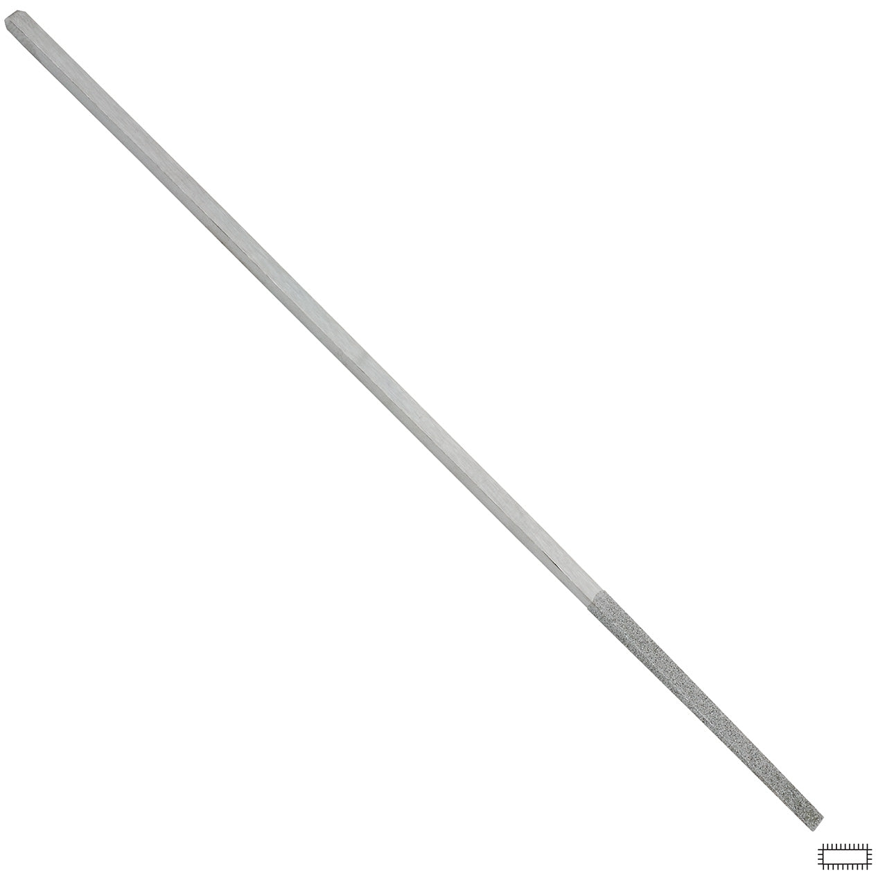 Gesswein® Tapered Diamond Hand Files - 4mm 200 Grit