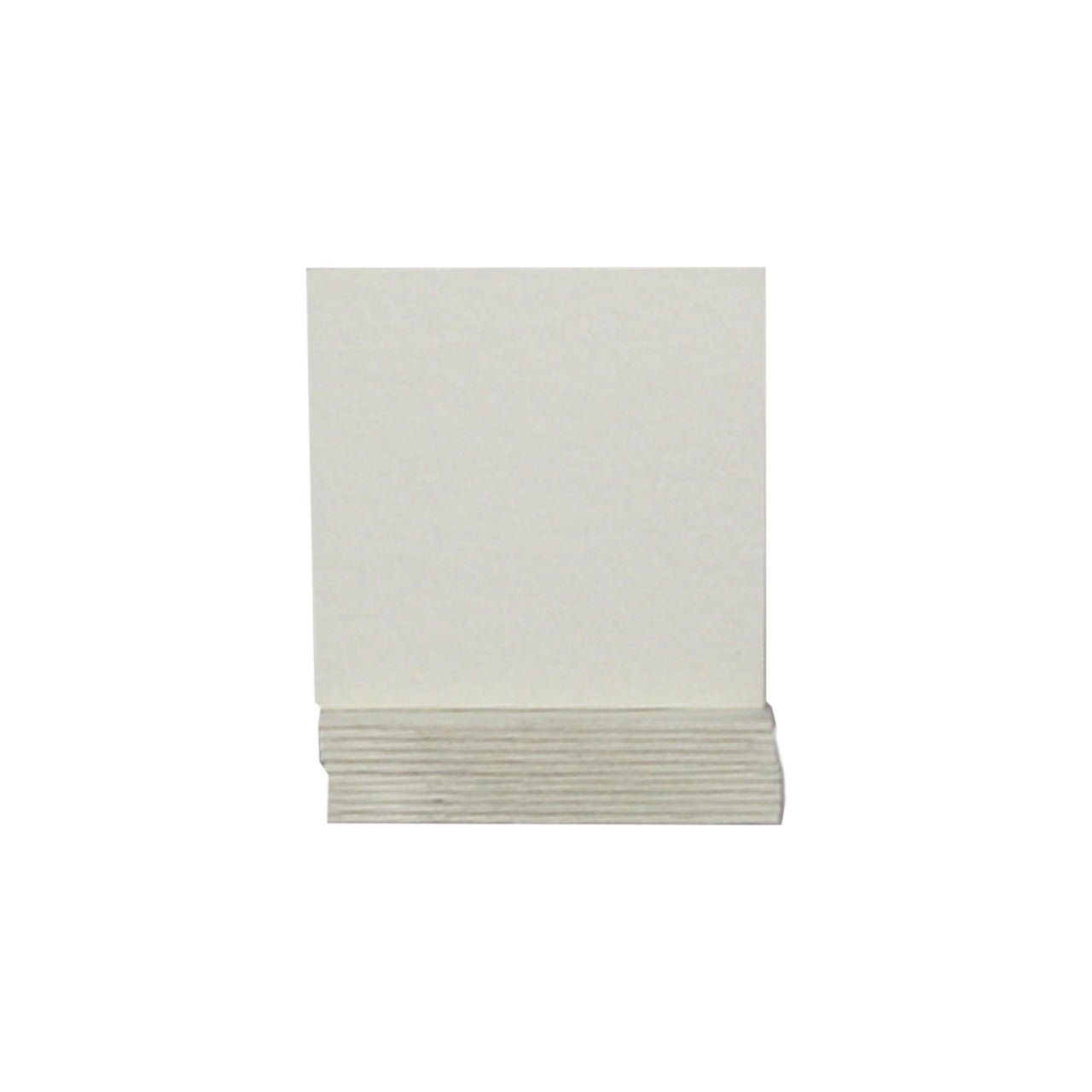 Non-Asbestos Square 3" Platinum Paper Bases (Pkg. of 20)