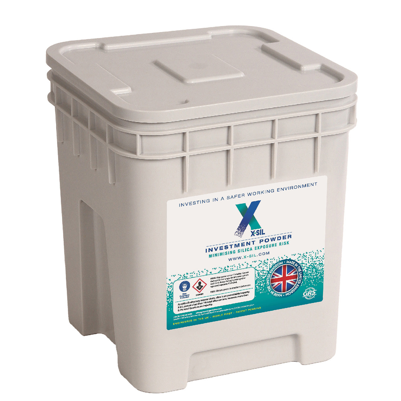 X-Sil Investment Casting Powder (44lb. Drum)