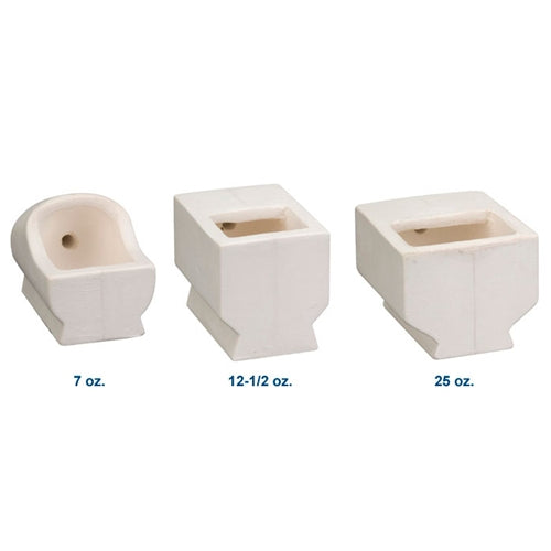 Machine Crucibles - 7 oz.