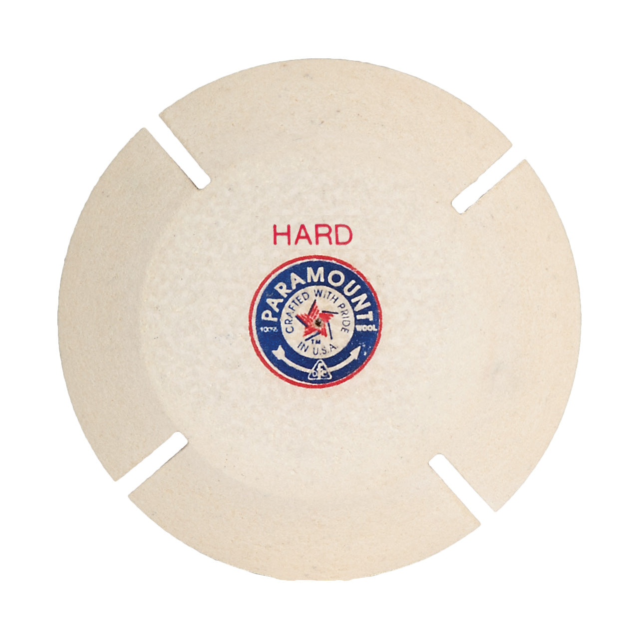 Paramount® Felt Split Lap 6" Hard