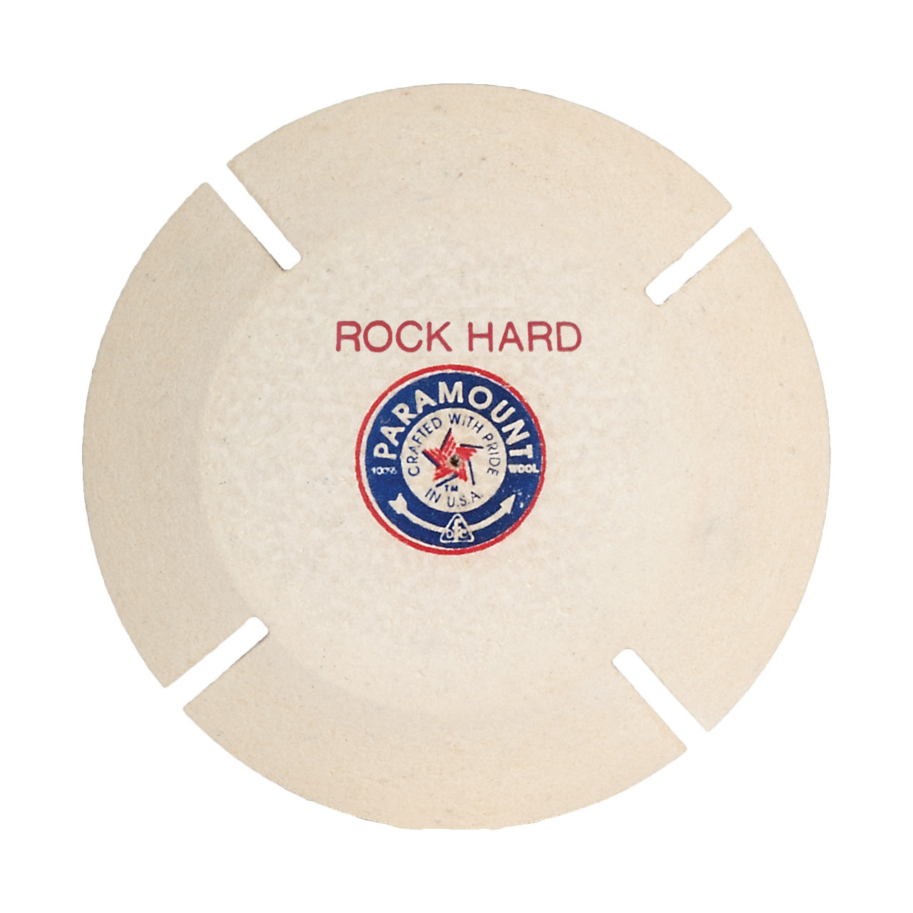 Paramount® Felt Split Lap 6" Rock-Hard
