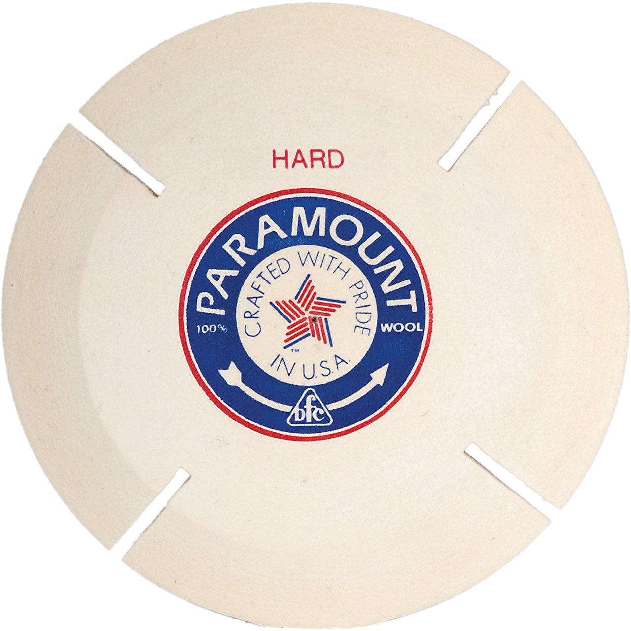Paramount® Felt Split Lap 8" Hard