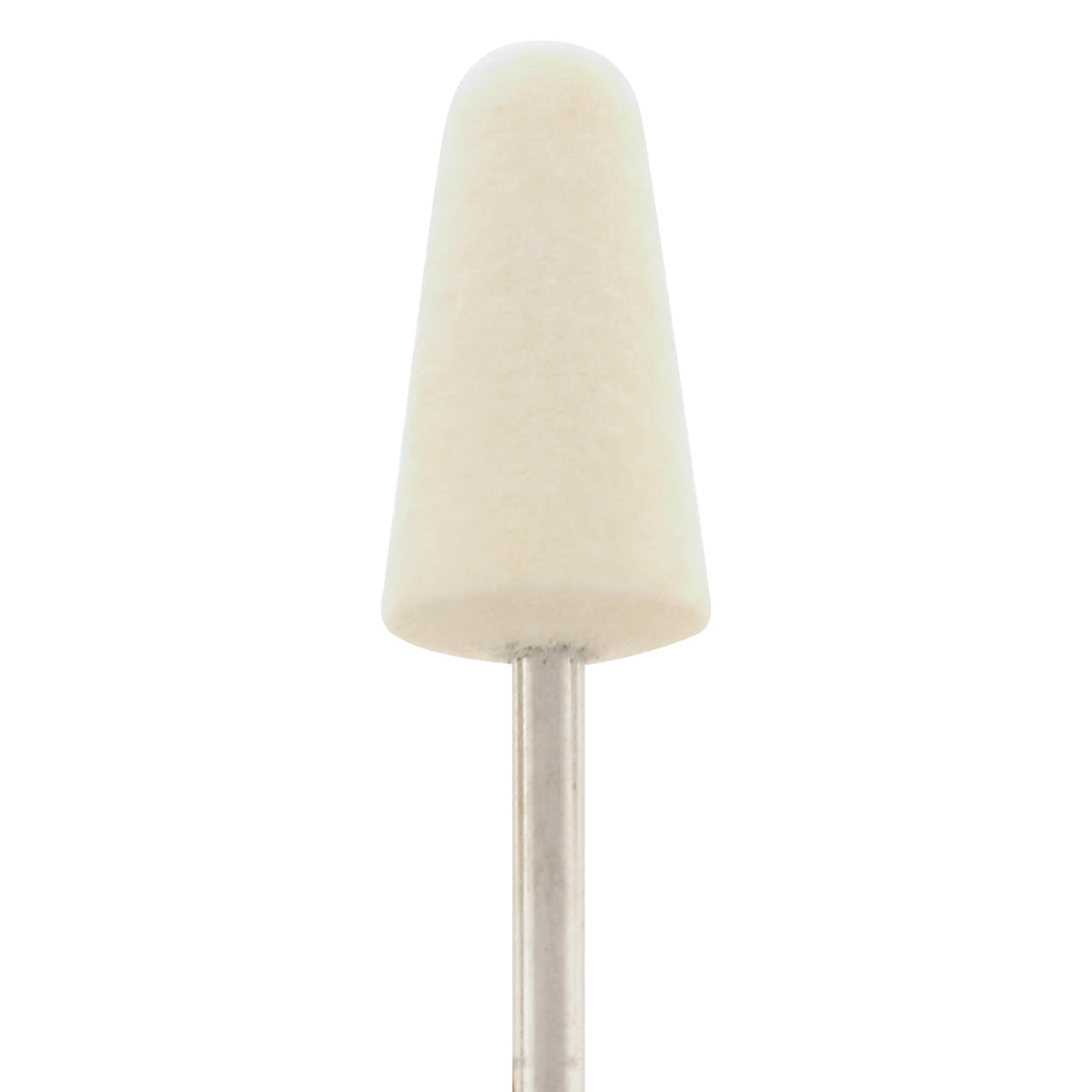Mounted Felt Bobs, Round & Cone - 1/8" Shank, 1011 Hard (Pkg. of 12)