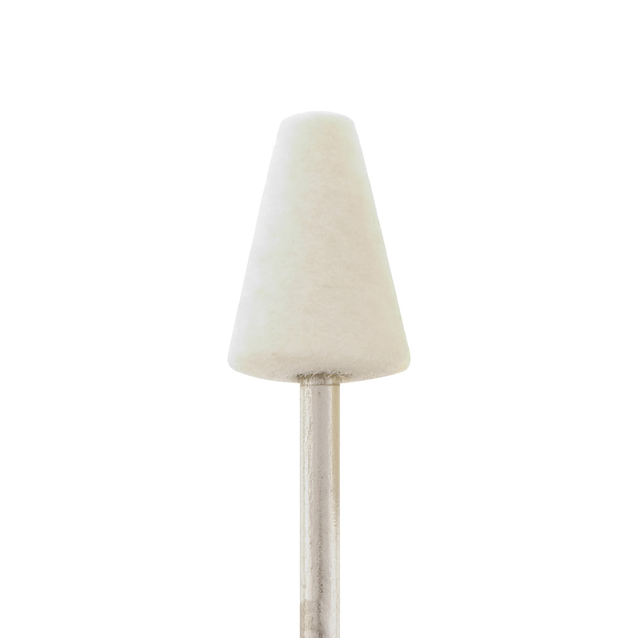 Mounted Felt Bobs, Round & Cone - 1/8" Shank, 1040 Hard (Pkg. of 12)