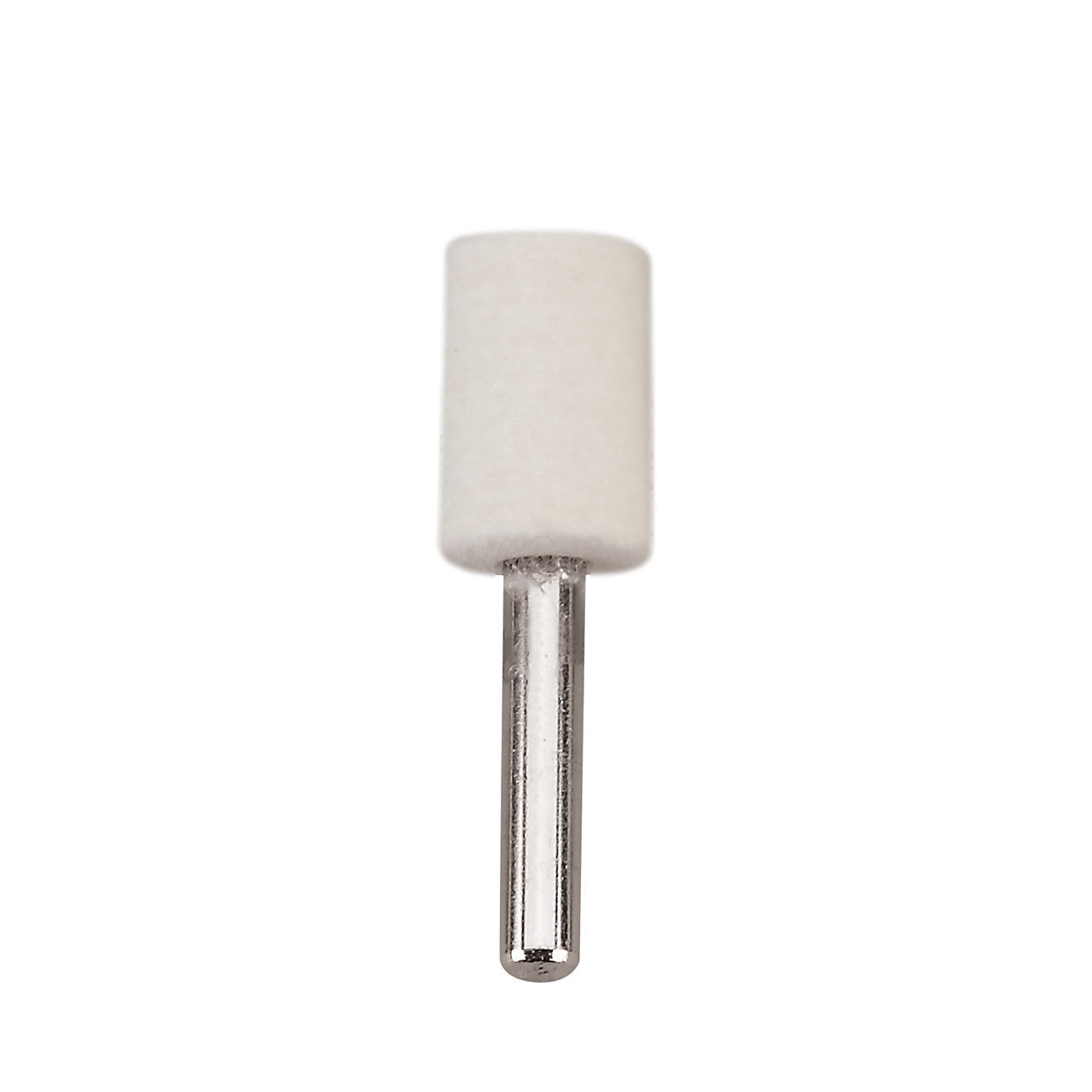 Mounted Felt Bobs, Cylinders - 1/4" Shank, 1108 Hard (Pkg. of 12)