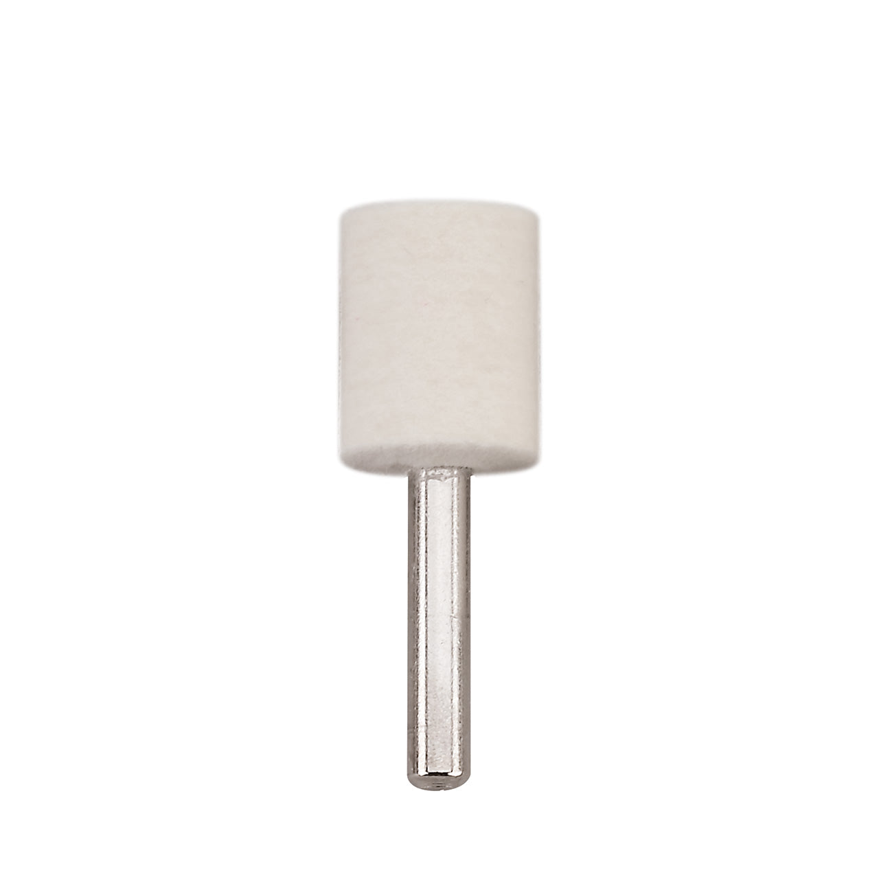 Mounted Felt Bobs, Cylinders - 1/4" Shank, 1111 Hard (Pkg. of 12)