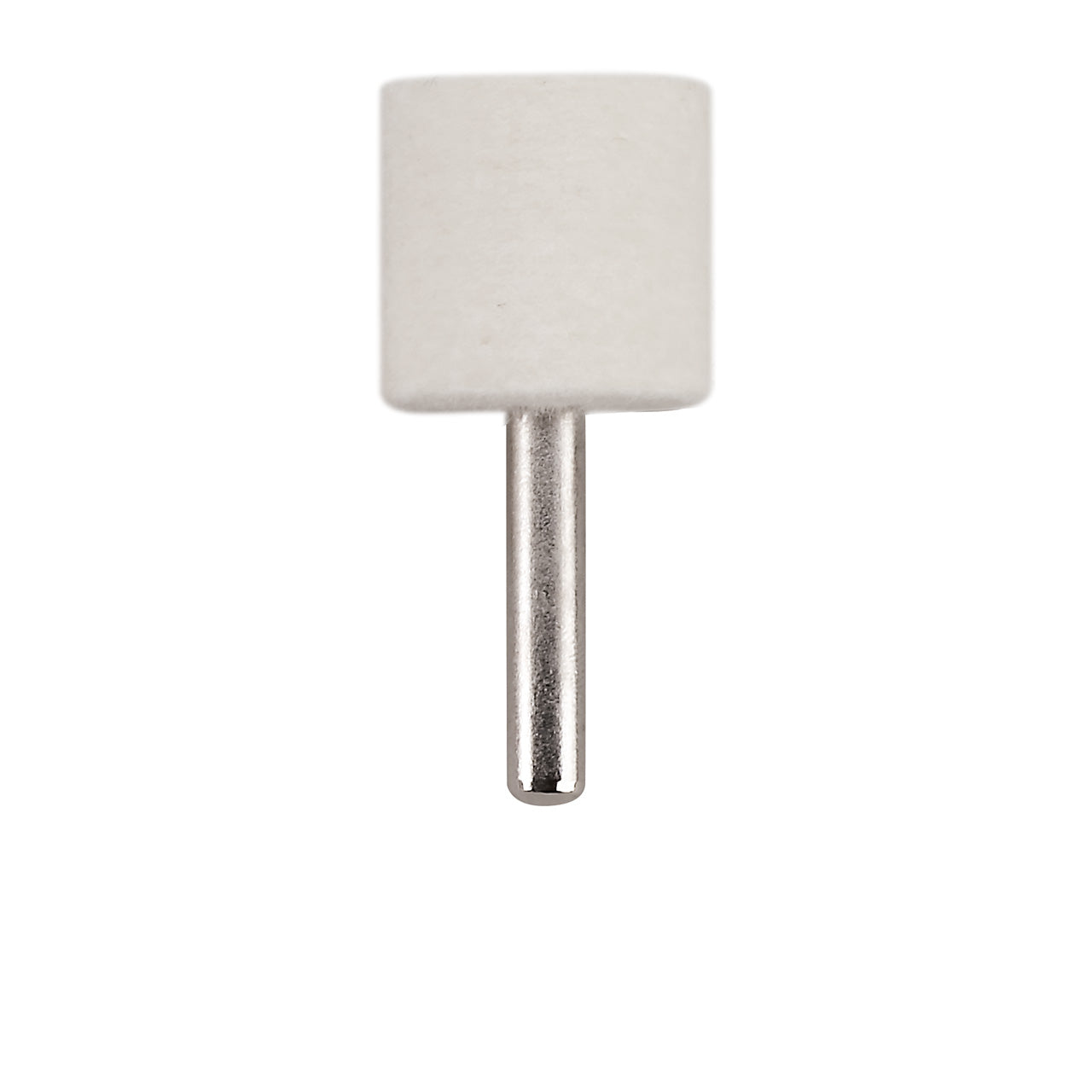 Mounted Felt Bobs, Cylinders - 1/4" Shank, 1114 Hard (Pkg. of 12)