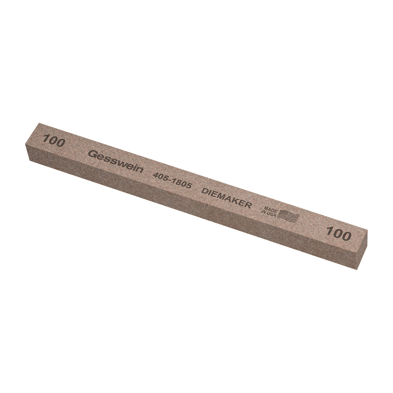 Gesswein® Diemaker Stones - 1/2" x 1/2" x 6", 100 Grit (Pkg. of 6)