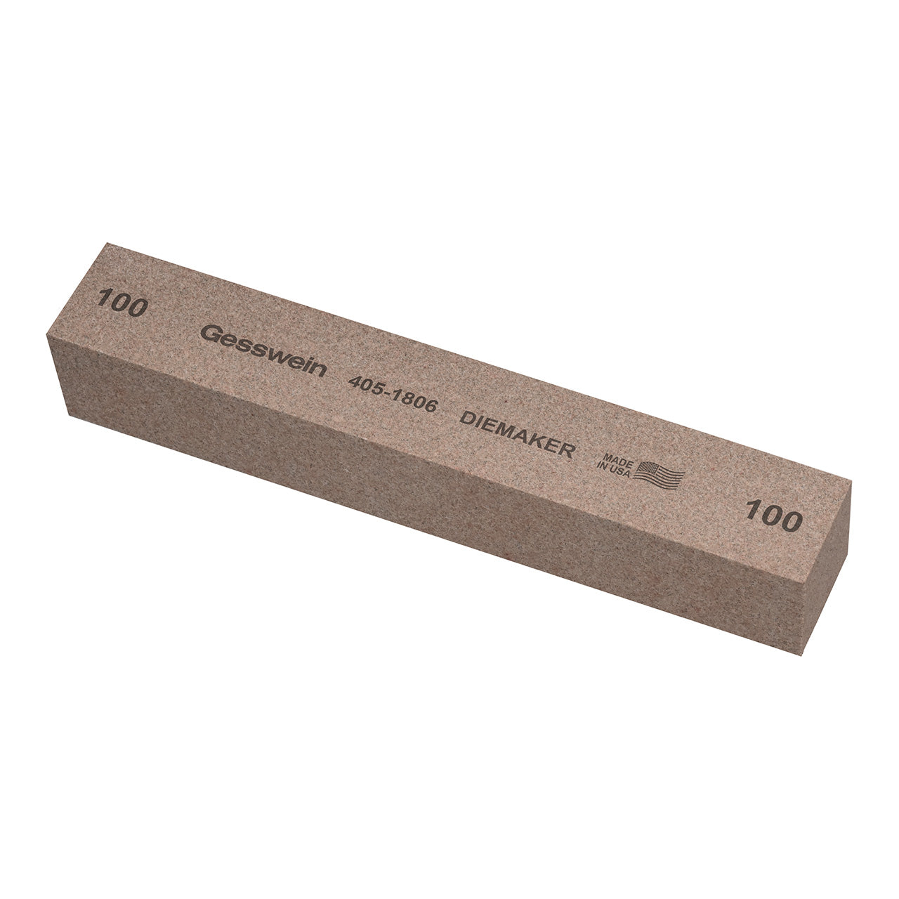 Gesswein® Diemaker Stones - 1" x 1" x 6", 100 Grit (Pkg. of 6)