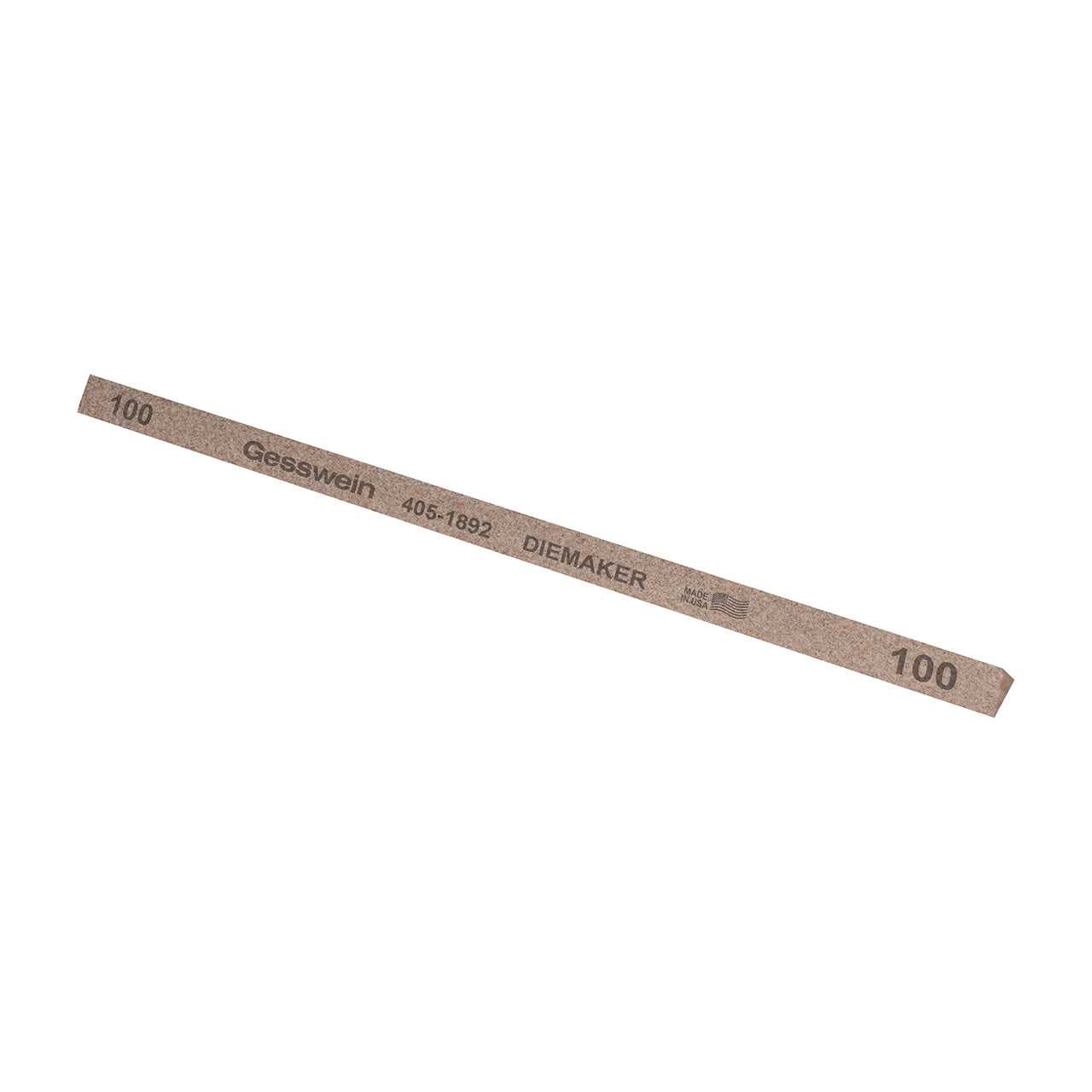 Gesswein® Diemaker Stones - 1/4" x 6" Triangle, 100 Grit (Pkg. of 12)