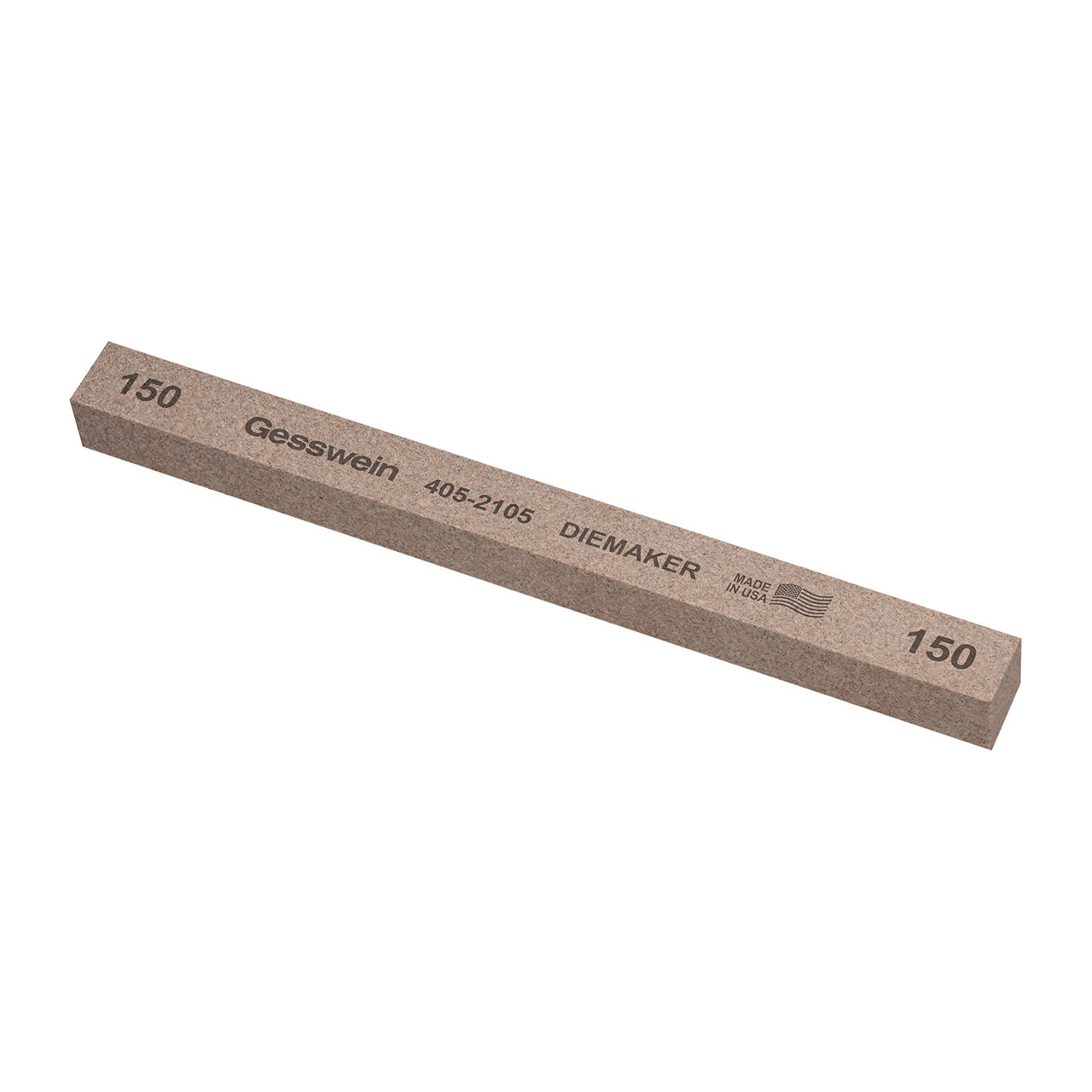 Gesswein® Diemaker Stones - 1/2" x 1/2" x 6", 150 Grit (Pkg. of 6)