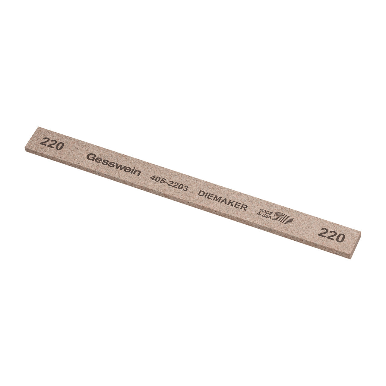 Gesswein® Diemaker Stones - 1/2" x 1/8" x 6", 220 Grit (Pkg. of 12)