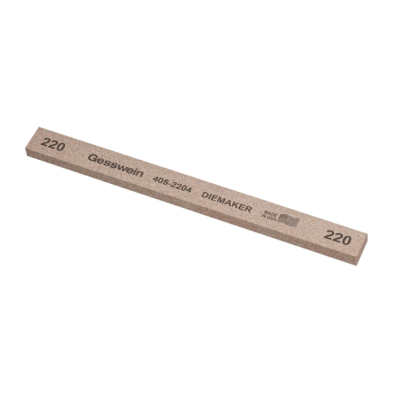Gesswein® Diemaker Stones - 1/2" x 1/4" x 6", 220 Grit (Pkg. of 12)