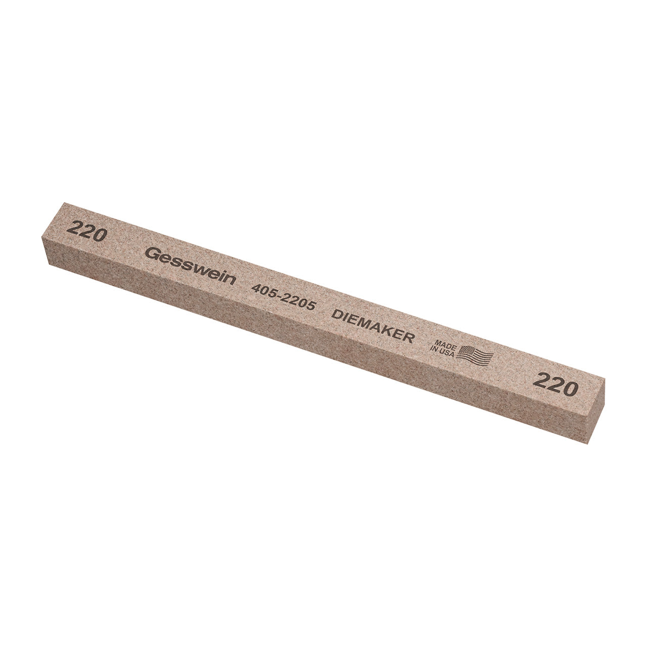 Gesswein® Diemaker Stones - 1/2" x 1/2" x 6", 220 Grit (Pkg. of 6)
