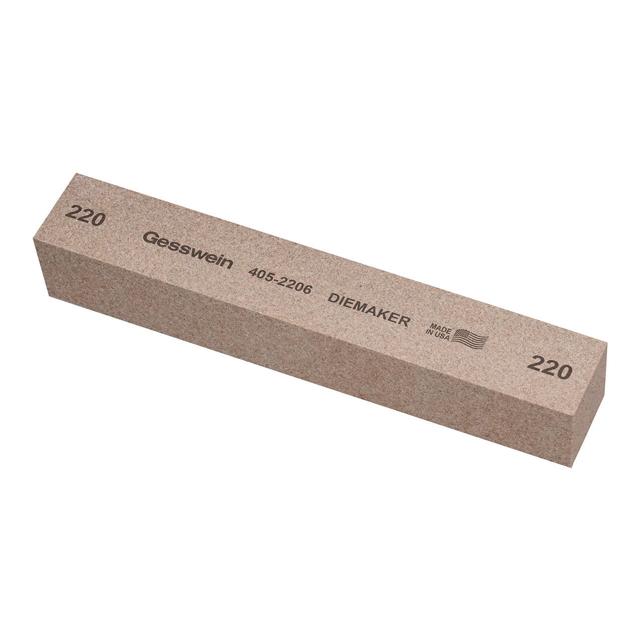 Gesswein® Diemaker Stones - 1" x 1" x 6", 220 Grit (Pkg. of 6)