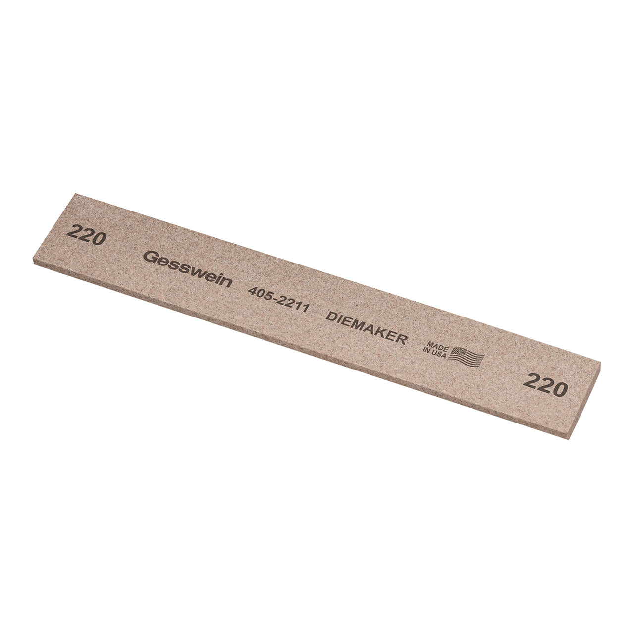 Gesswein® Diemaker Stones - 1" x 1/8" x 6", 220 Grit (Pkg. of 6)