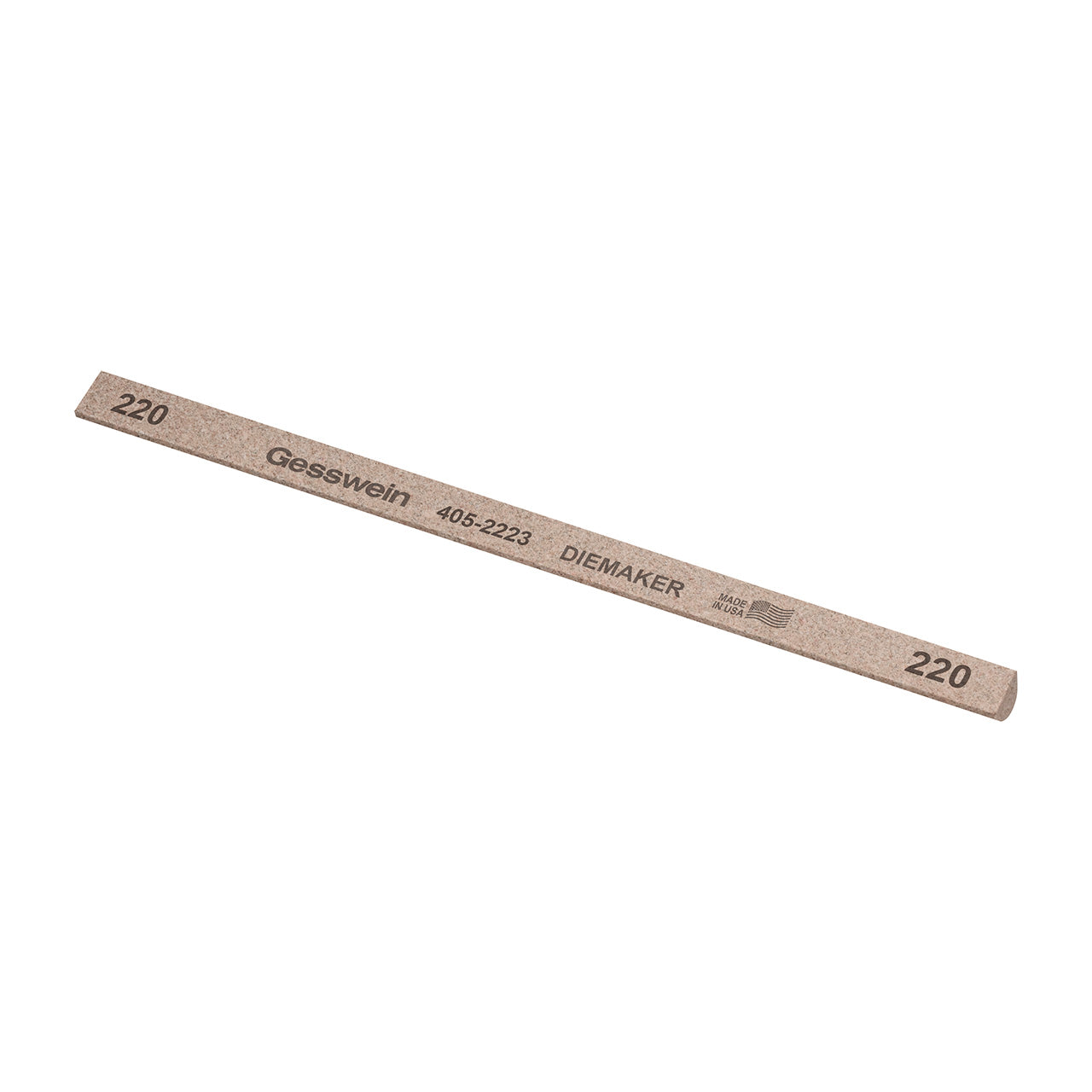 Gesswein® Diemaker Stones - 1/4" x 6" Hybrid, 220 Grit (Pkg. of 12)