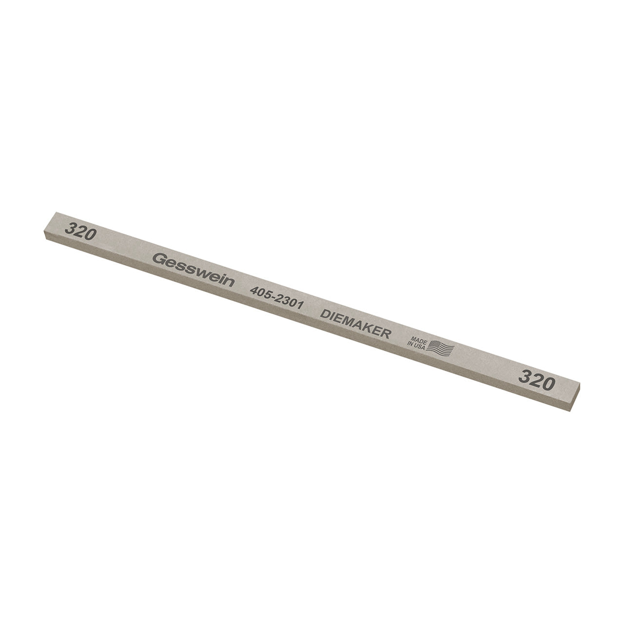 Gesswein® Diemaker Stones - 1/4" x 1/8" x 6", 320 Grit (Pkg. of 12)