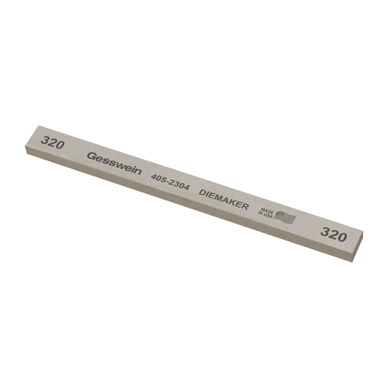 Gesswein® Diemaker Stones - 1/2" x 1/4" x 6", 320 Grit (Pkg. of 12)