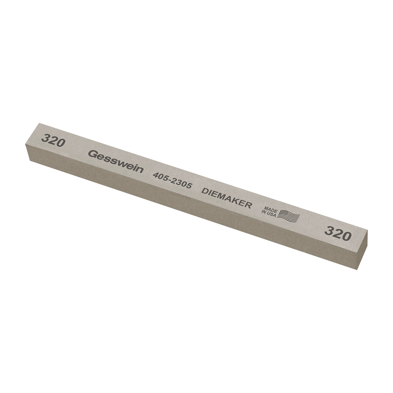 Gesswein® Diemaker Stones - 1/2" x 1/2" x 6", 320 Grit (Pkg. of 6)