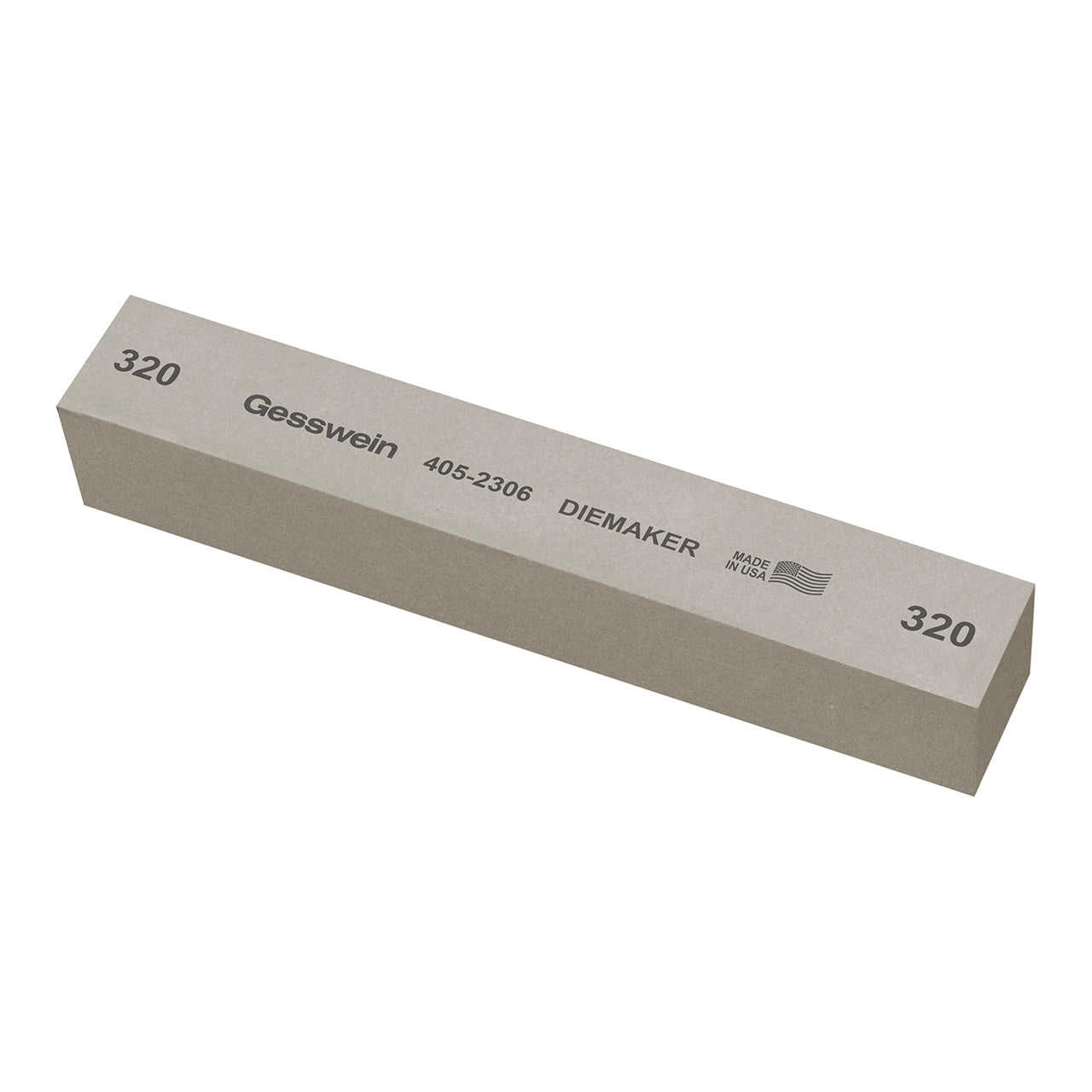 Gesswein® Diemaker Stones - 1" x 1" x 6", 320 Grit (Pkg. of 6)