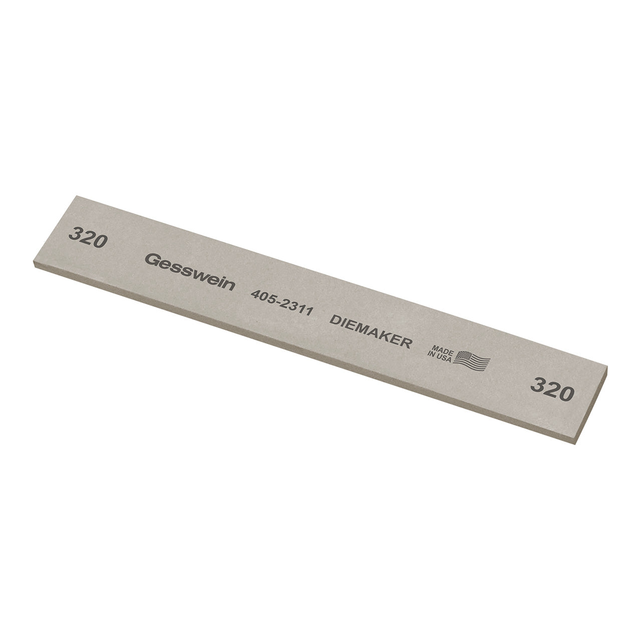 Gesswein® Diemaker Stones - 1" x 1/8" x 6", 320 Grit (Pkg. of 6)