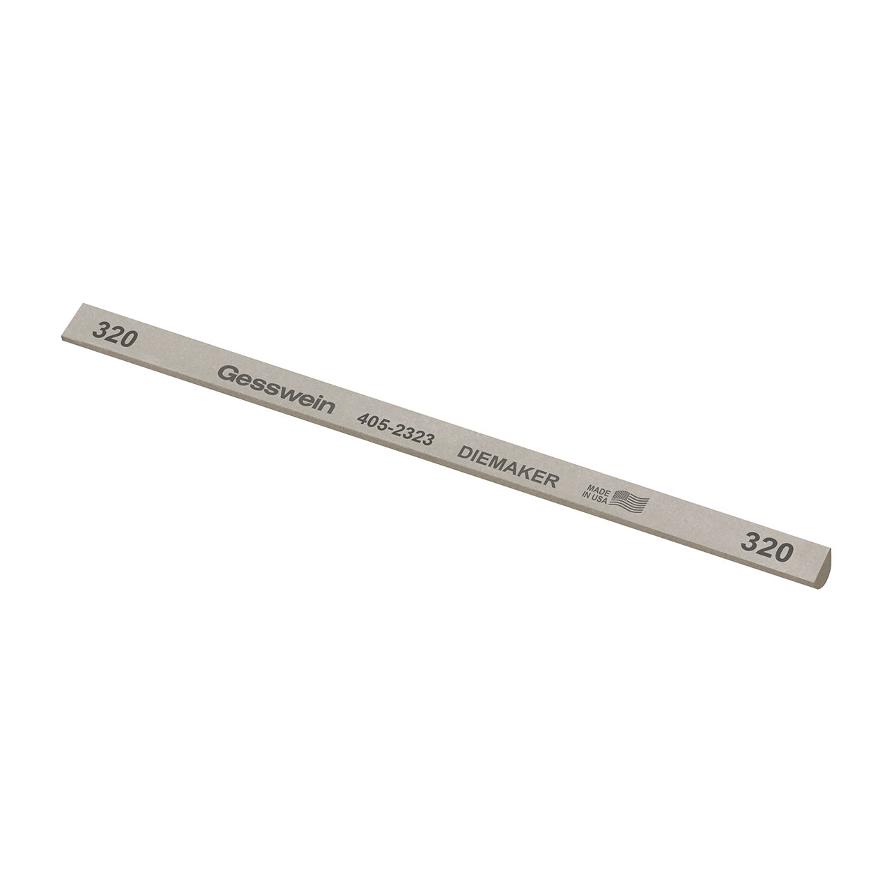 Gesswein® Diemaker Stones - 1/4" x 6" Hybrid, 320 Grit (Pkg. of 12)