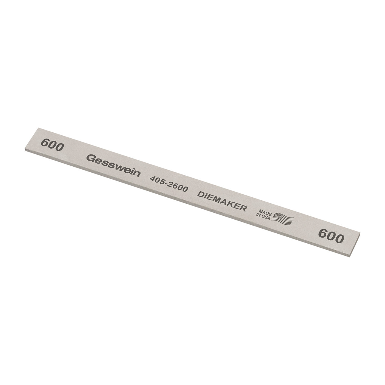 Gesswein® Diemaker Stones - 1/2" x 1/16" x 6", 600 Grit (Pkg. of 12)
