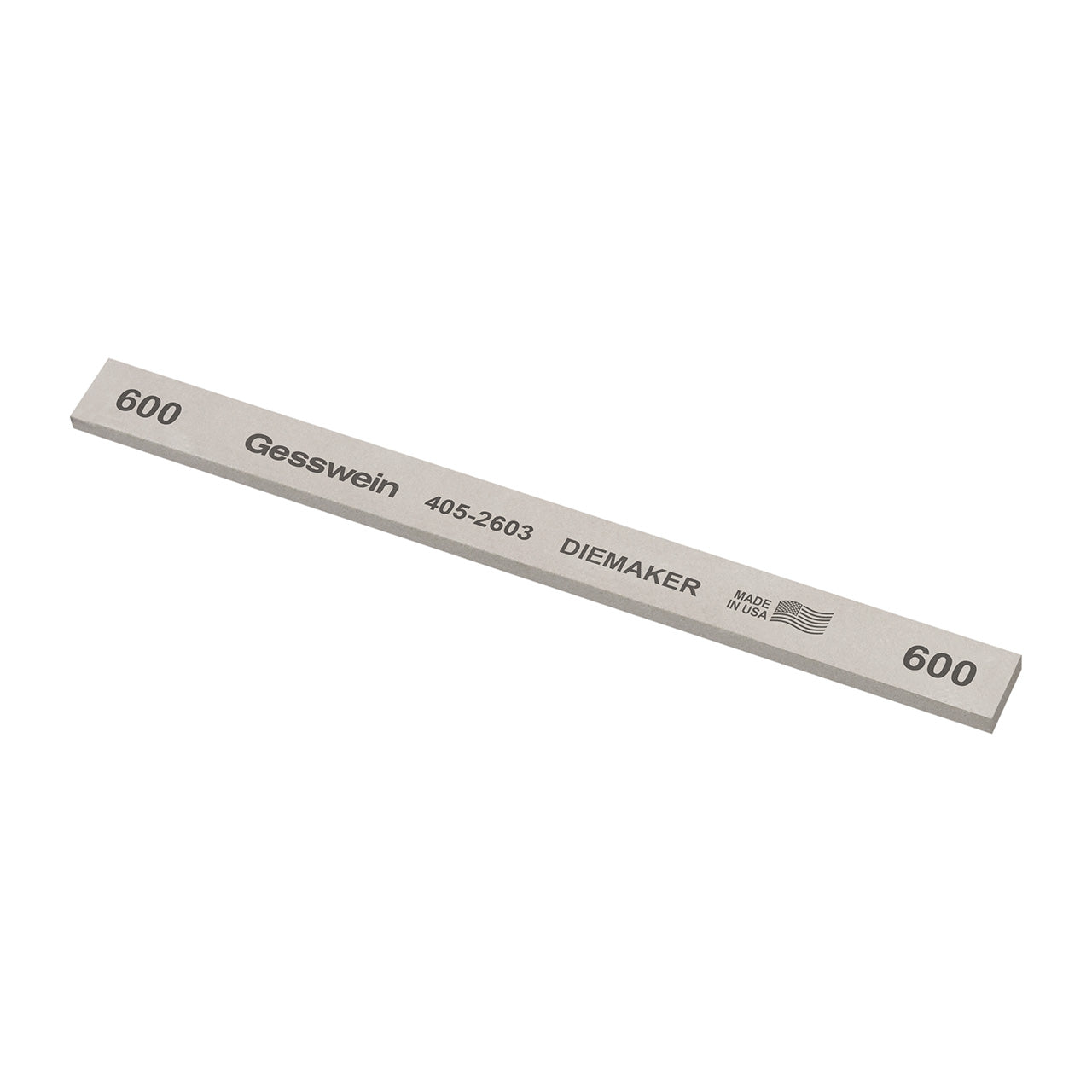 Gesswein® Diemaker Stones - 1/2" x 1/8" x 6", 600 Grit (Pkg. of 12)
