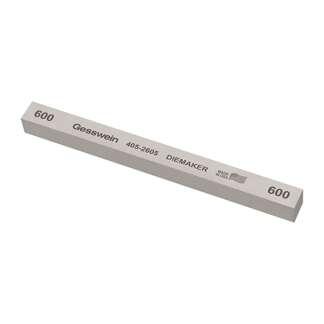 Gesswein® Diemaker Stones - 1/2" x 1/2" x 6", 600 Grit (Pkg. of 6)