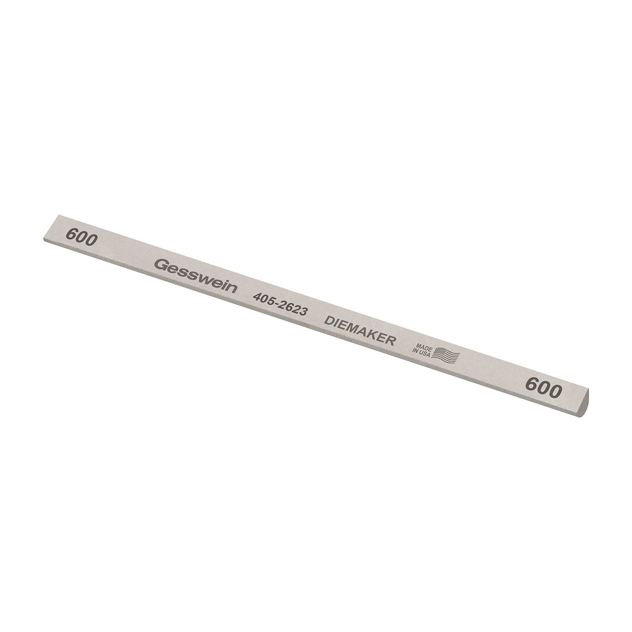 Gesswein® Diemaker Stones - 1/4" x 6" Hybrid, 600 Grit (Pkg. of 12)